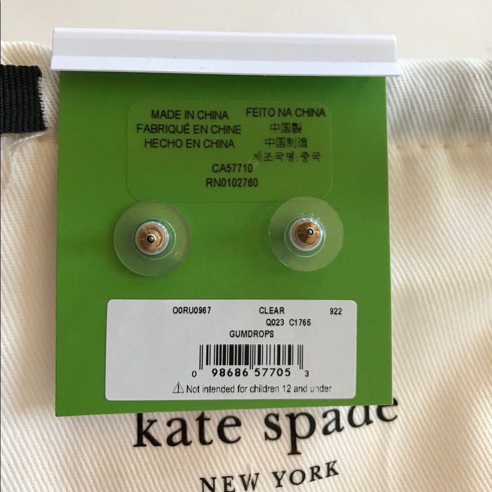 Kate Spade Gumdrop Studs - Picture 5 of 5